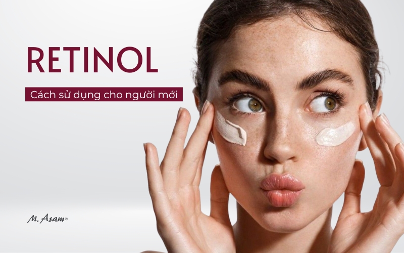 cách dùng retinol cho người mới
