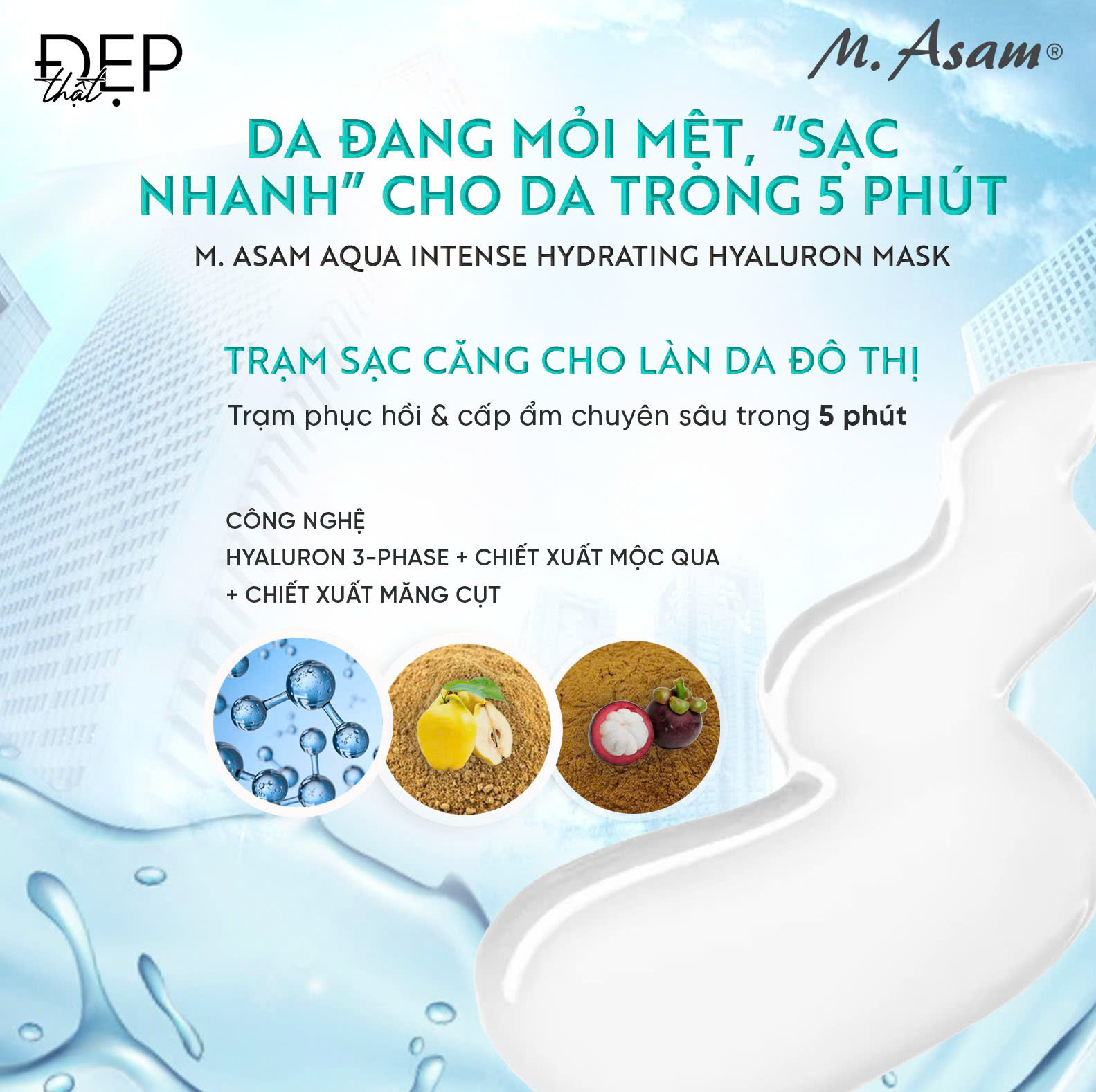 AQUA INTENSE HYALURON MASK 2 Aqua intense hyaluron mask 2