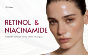 Kết hợp retinol và niacinamide hiệu quả