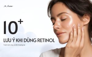 Lưu ý khi dùng retinol