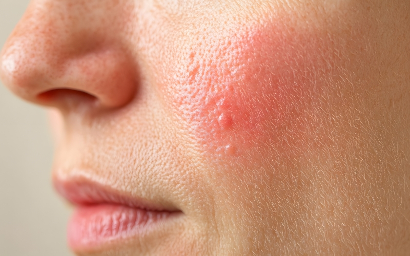 Da ngứa, mẩn đỏ