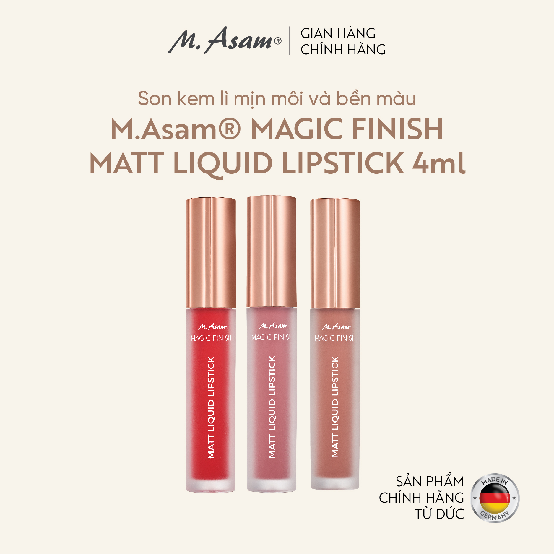 33 magic finish matt liquid lipstick 4ml 01